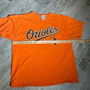 Orange Orioles Men's Tee Shirt